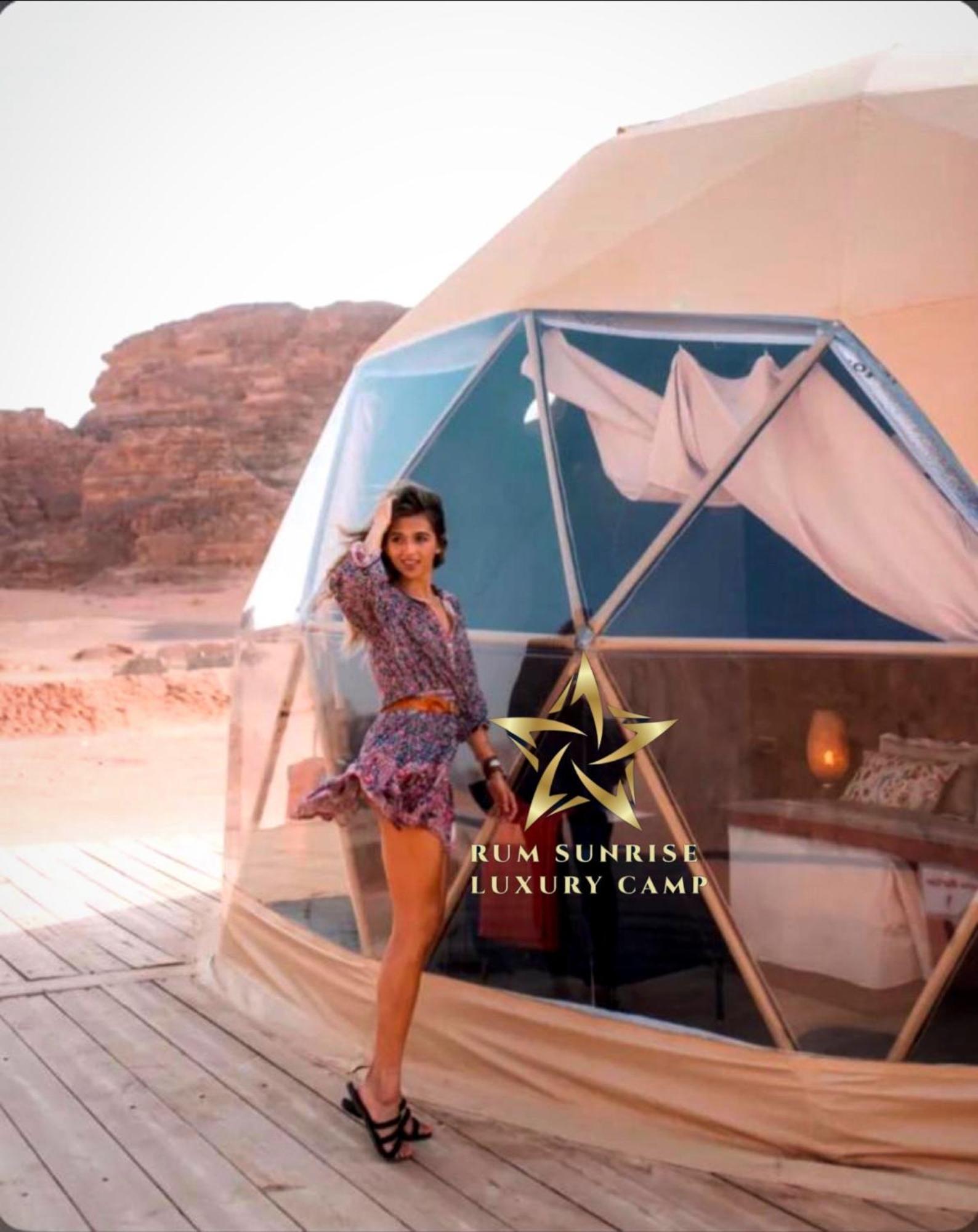 Rum Sunrlse Luxury Camp Wadi Rum Exterior foto