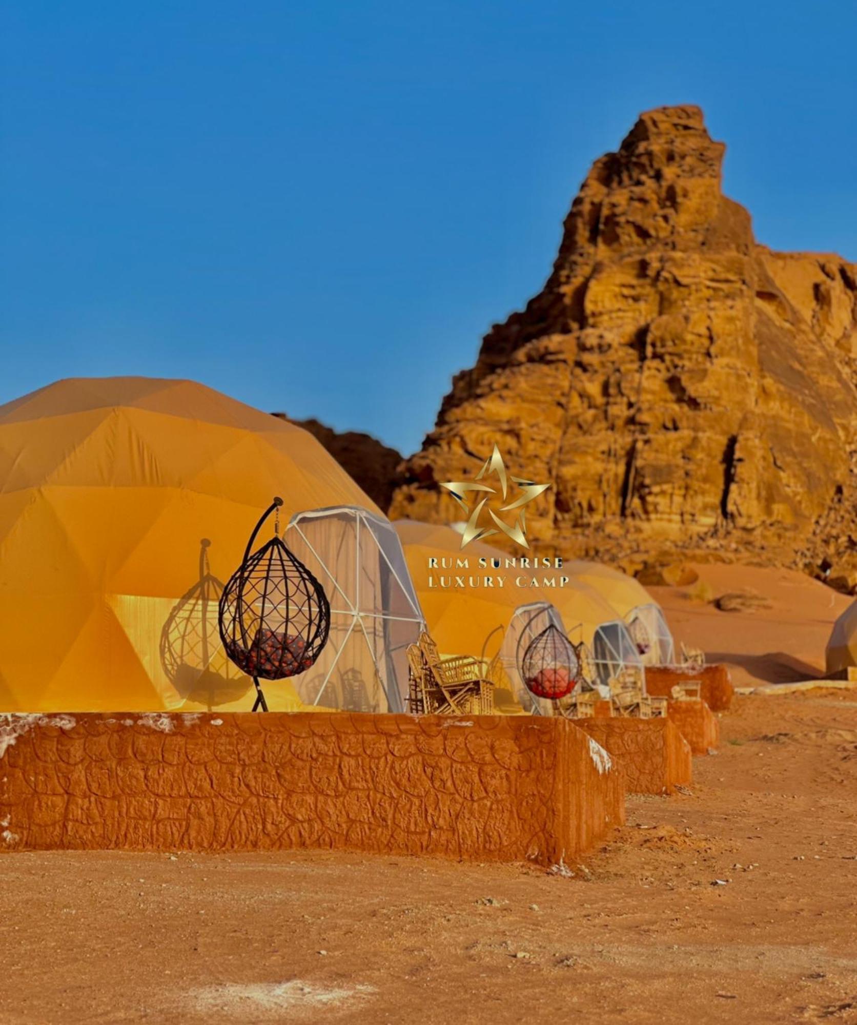 Rum Sunrlse Luxury Camp Wadi Rum Exterior foto